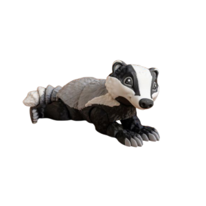 3D Printed Badger Figurine | Woodland Decor view 2