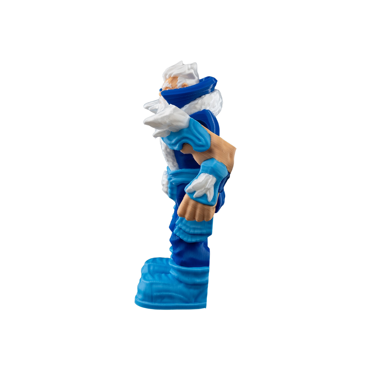 03-5-d422dc5e3e-no-bg 3D Printed Santa Figurine - General Claus Decor view 3