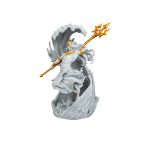 Poseidon Figurine | Greek Mythology Decor view 3