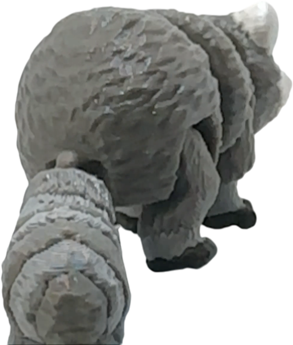 04-camo-screenshot-2025-10-26-14-52-09-no-bg Articulated Raccoon Figurine | Mini 3D Printed view 4