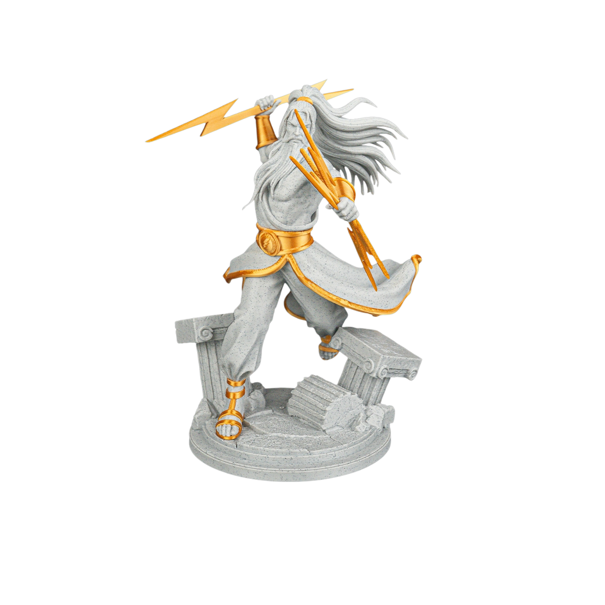 04-zeus-06-no-bg Zeus Figurine by STLFlix | Greek God Decor view 4