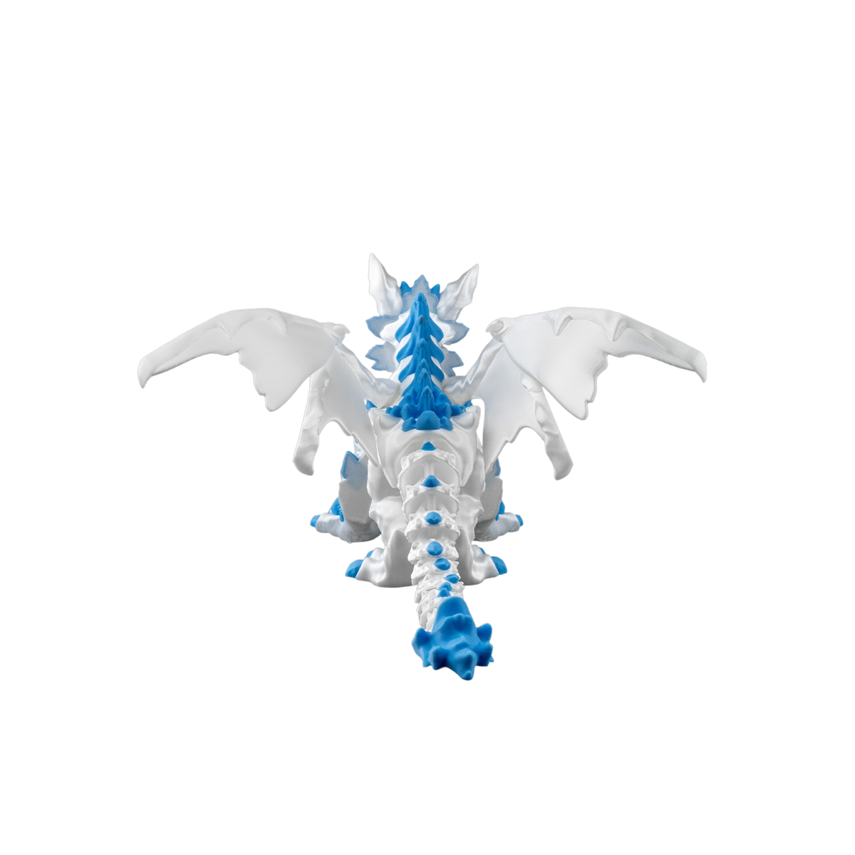 06-frosty-dragon-4-3728ec3e9c-no-bg 3D Printed Dragon Figurine – Frosty Dragon view 6