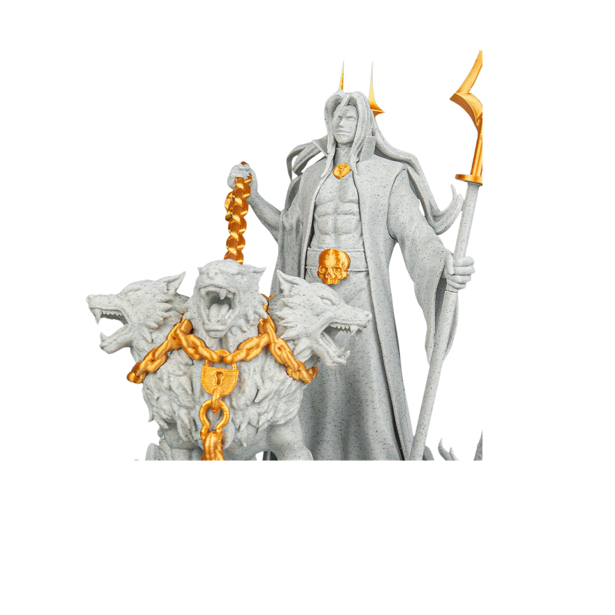 06-hades-02-no-bg Hades Statue - Greek Mythology Figurine view 6