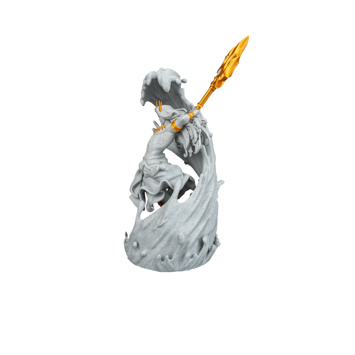 08-poseidon-05-no-bg Poseidon Figurine | Greek Mythology Decor view 8