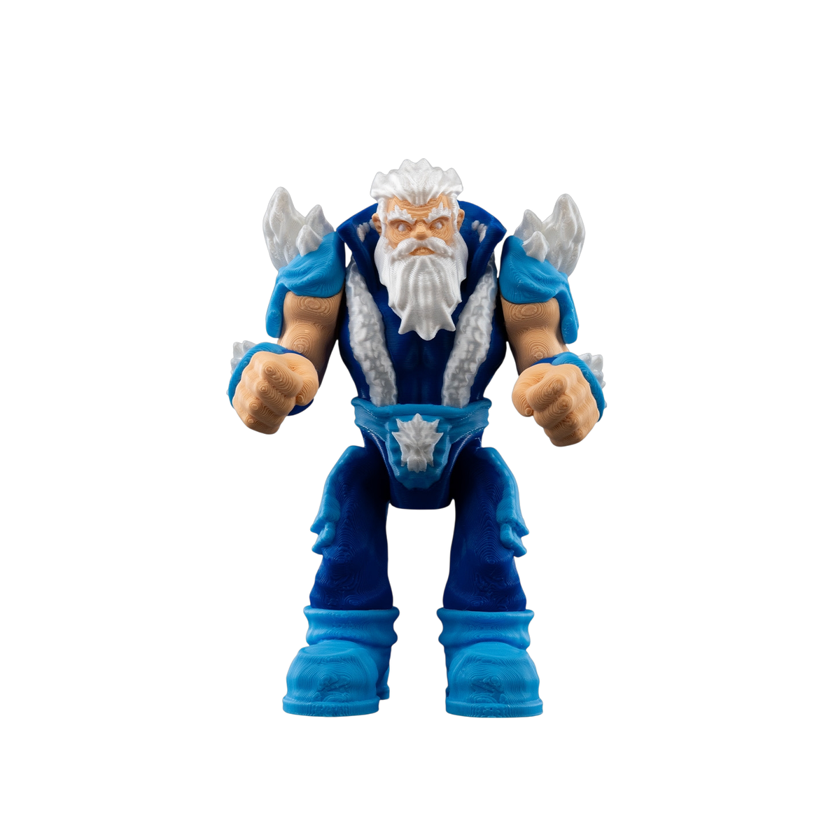 09-1-wb-10b29010ee-no-bg 3D Printed Santa Figurine - General Claus Decor view 9
