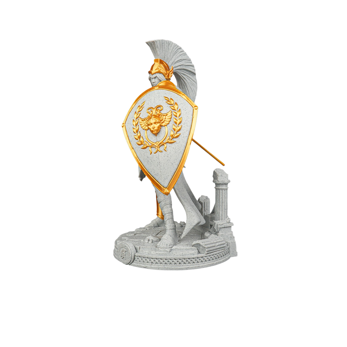 09-athena-01-no-bg Athena Statue – Greek Goddess Figurine view 9