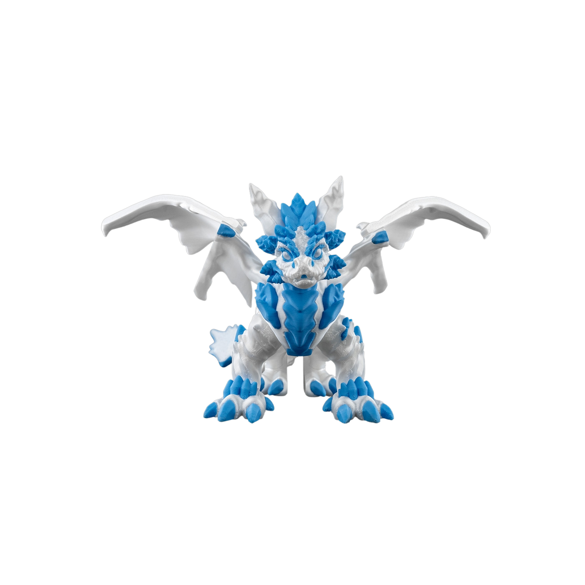 11-frosty-dragon-1-30ccf5e584-no-bg 3D Printed Dragon Figurine – Frosty Dragon view 11