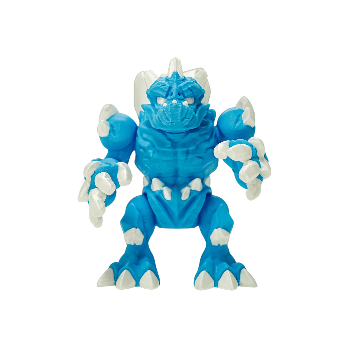 15-8-87b61f5e9d-no-bg Ice Golem Figurine | 3D Printed Fantasy Decor view 15