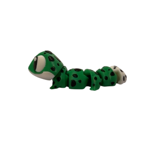 Articulated Gecko Figurine by 3DGOB view 2