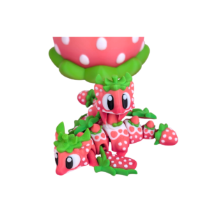 Strawberry Mini Dragon Egg Figurine view 2